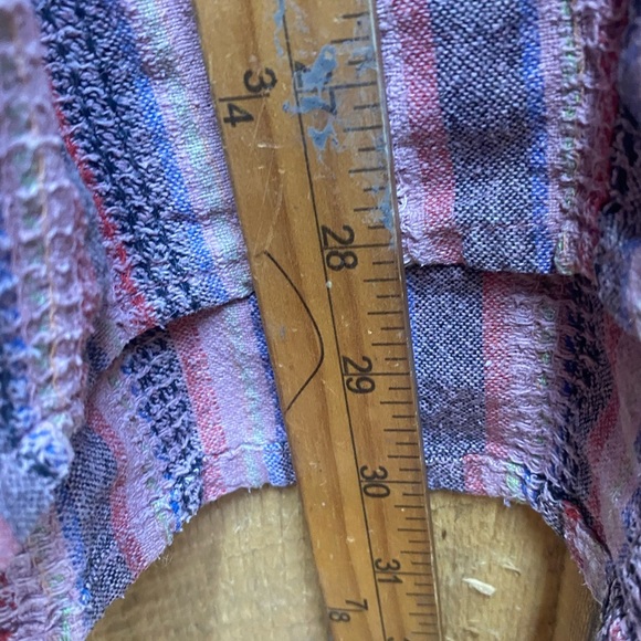 Kathmandu Long Sleeve Mens Shirt Vintage Y2K Hippy Minimalist Crew Neck Large - Picture 5 of 7